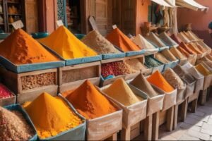Les épices - Souk Marrakech