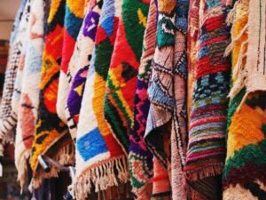 Les tapis berbères - Souk Marrakech